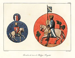 Knights of the time of King Philip II of France, 1165-1223
