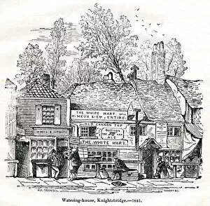 Watering Gallery: Knightsbridge Pub 1841