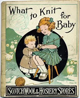 Scotch Prints: What to Knit for Baby - childrens knitting book