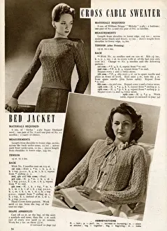 Knitting pattern 1944