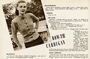 Knitting pattern 1945