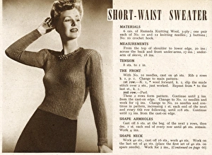 Model in Shorts 1940