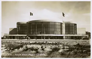 Plage Prints: Knokke, Belgium - The Beachfront Casino