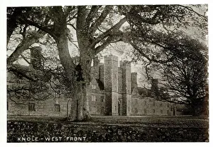 Sevenoaks Prints: Knole House, West Front, Kent
