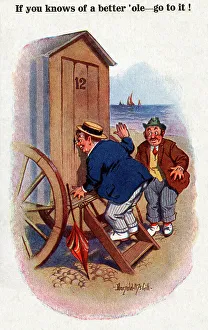 Peeping Prints: If you knows of a better ole - go to it! McGill postcard