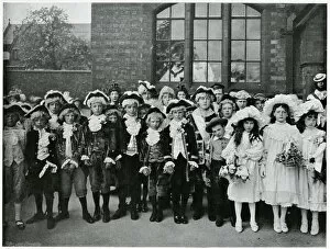 Images Dated 25th October 2019: Knutsford, Cheshire, Royal May Day Festival 1902