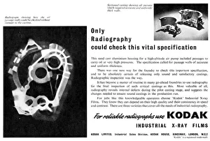Kodak Prints: Kodak Industrial Radiography 1952
