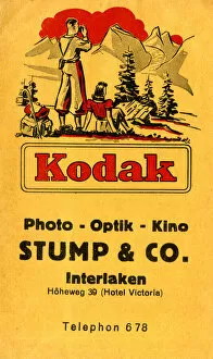 Sightseeing Gallery: Kodak photograph wallet, Interlaken, Switzerland