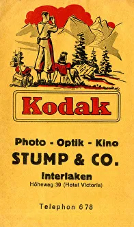 Stump Gallery: Kodak photograph wallet, Interlaken, Switzerland