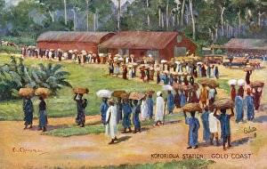 Images Dated 29th September 2016: Koforidua Station, Ghana, Gold Coast, West Africa