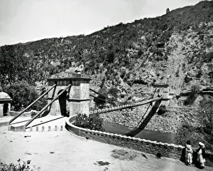 Pakistan Prints: Kohala Bridge, Jhelum River, Kashmir, India (now Pakistan)