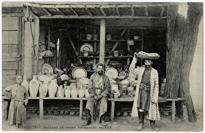 Ceramic Gallery: Kokand, Uzbekistan - Seller of Traditional Uzbek Ceramics