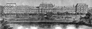Calcutta Prints: Kolkata - Government Offices - Dalhousie Square