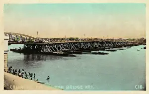 Pontoon Prints: Kolkata, India - The Howrah Bridge No. 1
