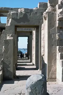 Doorways Prints: Kom-ombo, Egypt