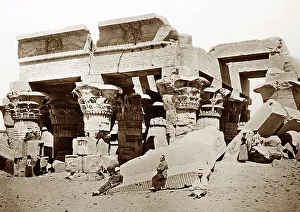 Kom Ombo Temple, Egypt, Victorian period