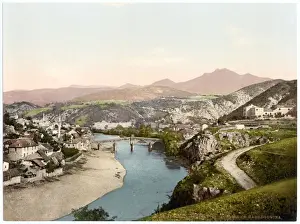 Herzegowina Prints: Konjica, general view, Herzegowina, Austro-Hungary
