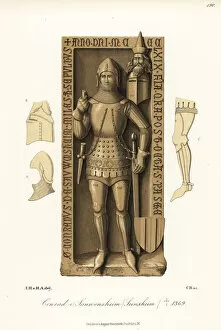 Images Dated 1st June 2019: Konrad von Seinsheim, 14th century armour
