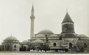Islam Collection: Konya - Mosque & Turbe (burial building) of Rumi