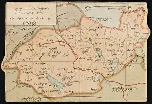 Sufi Prints: Konya, Turkey - A Map of Konya Province
