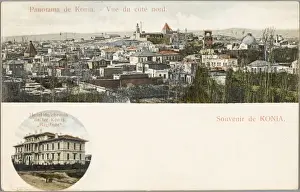 Konya, Turkey - Panoramic view to the North