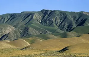 Kopetdag Prints: Kopetdag mountains - foothills - evening