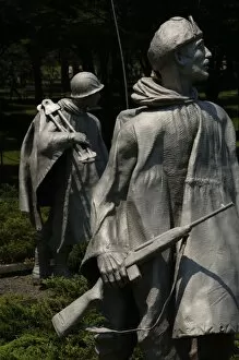 Images Dated 21st June 2008: Korean War Veterans Memorial (1995). Washington D.C. United