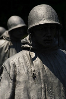 Images Dated 21st June 2008: Korean War Veterans Memorial (1995). Washington D.C. United
