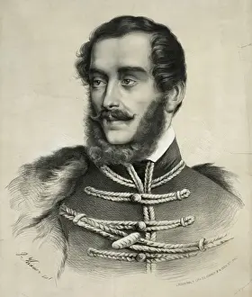 Kossuth Prints: Kossuth, president of the committee of the defence of Hungar