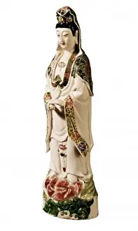 Qing Prints: Kouan-yi, Goddess of Mercy. 18th c. Chinese art