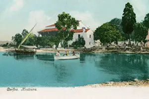 Corfu Prints: Kouloura, Corfu, Greece