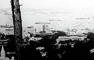 Kowloon Prints: Kowloon from Hong Kong, China, early 1900s