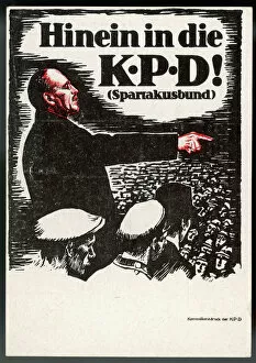 Communism Collection: Kpd Poster 1919