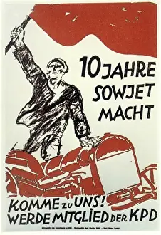 KPD POSTER / 1929