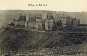 Hilltop Prints: Krak des Chevaliers, Syria - Medieval Crusader Castle
