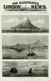 Strait Gallery: Krakatoa volanic eruption, 1883