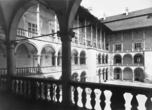 Cracow Prints: Krakow Castle Arcades