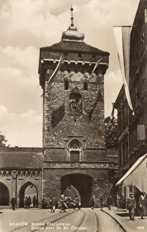 Krakow, Poland - St Florian Gate