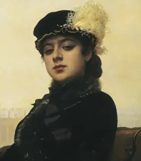 Nikolaevich Prints: KRAMSKOI, Ivan Nikolaevich (1837-1887). Unknown