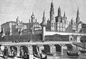 Moscow, Russia - View toward the Kremlin