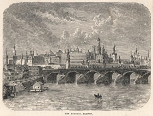 Moscow, Russia - View toward the Kremlin
