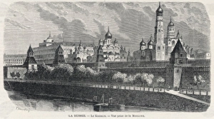 Moscow, Russia - View toward the Kremlin