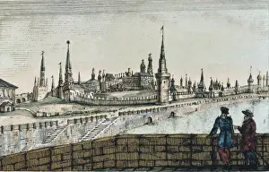 The Kremlin in Moscow, from the Travels by