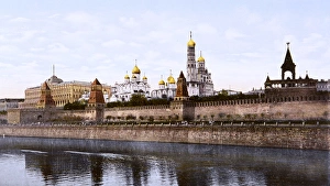 Moscow, Russia - View toward the Kremlin