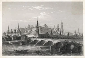Moscow, Russia - View toward the Kremlin