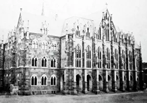 Dresden Prints: Kreuzschule, Dresden, Germany, probably 1870s