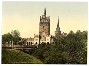 Rostock Prints: The Kroepeliner Gate, Rostock, Mecklenburg-Schwerin, Germany