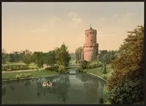 Nijmegen Prints: The Kronenbourg Park, Nymegen (i. e. Kronenburg Park, Nijmege
