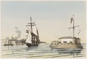 Kronstadt Prints: Kronstadt Harbour