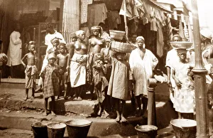 Leone Prints: Kroo Town, Freetown, Sierra Leone, Africa